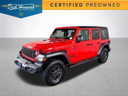 Certified 2024 Jeep Wrangler Sport S