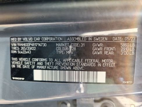 Certified 2024 Volvo XC60 T8 Polestar AWD/4WD image 27