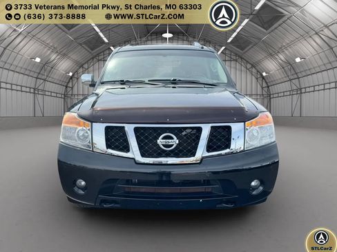 Used 2014 Nissan Armada Platinum w/ 2nd Row Captain Seat Package image 8