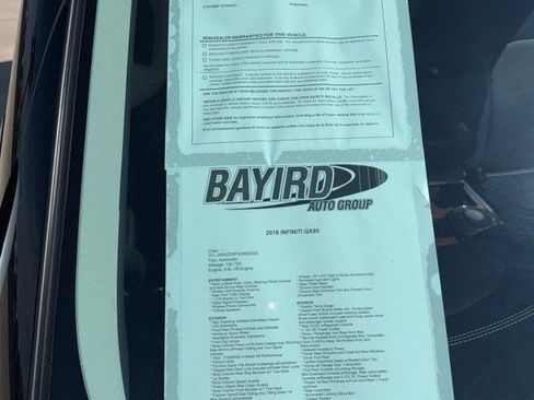 Used 2018 INFINITI QX80 2WD w/ Driver Assistance Package image 20