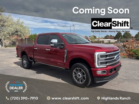 Used 2025 Ford F350 Platinum w/ Platinum Plus Package AWD/4WD image 1
