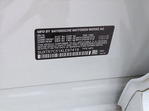 Used 2019 BMW X3 sDrive30i w/ M Sport Package RWD image 15