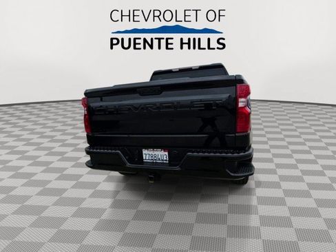 Used 2023 Chevrolet Silverado 1500 Custom w/ LPO, Dark Essentials Package RWD image 7