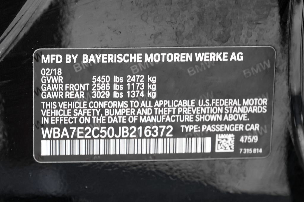 Used 2018 BMW 740i RWD image 53