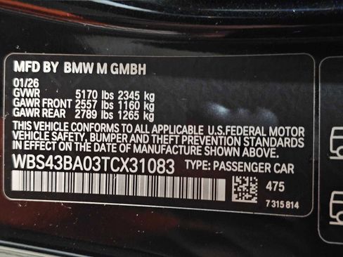 New 2026 BMW M4 xDrive Competition AWD/4WD image 39