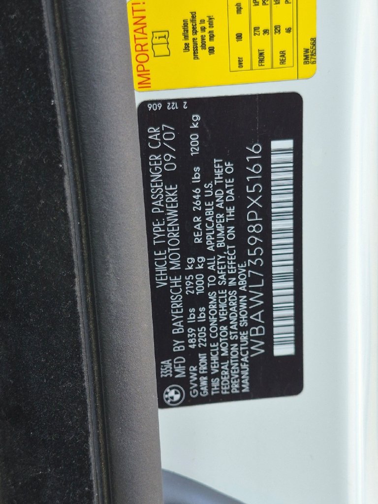 Used 2008 BMW 335i Convertible RWD image 24
