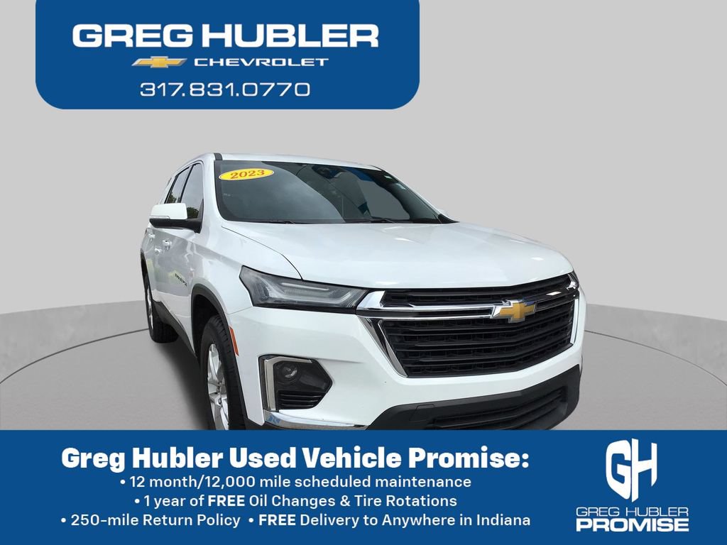 Used 2023 Chevrolet Traverse LS w/ Safety Package FWD image 3