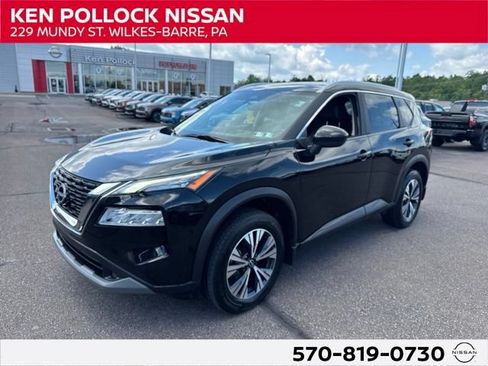 Certified 2023 Nissan Rogue SV w/ SV Premium B Package AWD/4WD image 1