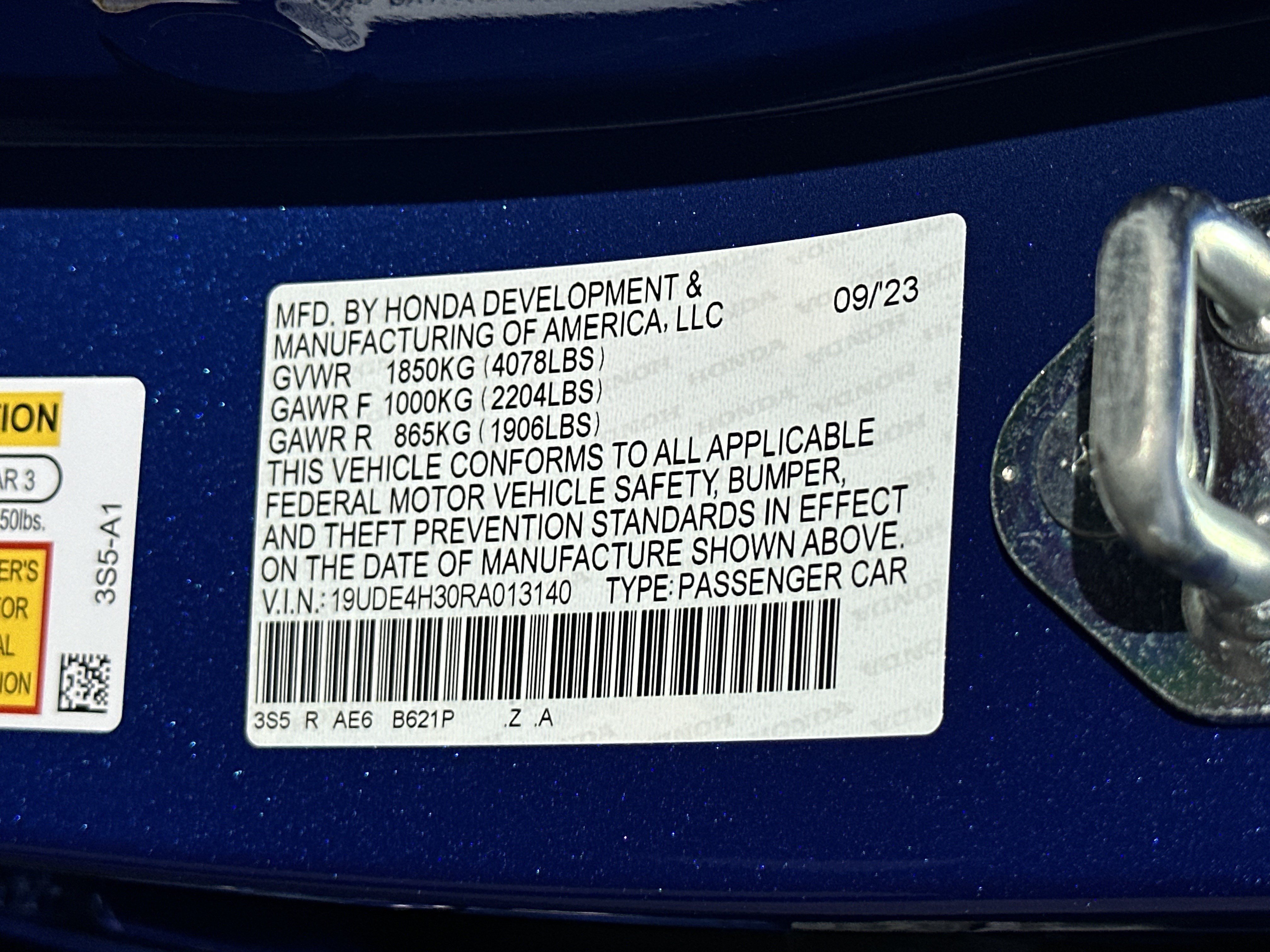 Certified 2024 Acura Integra A-Spec FWD image 38