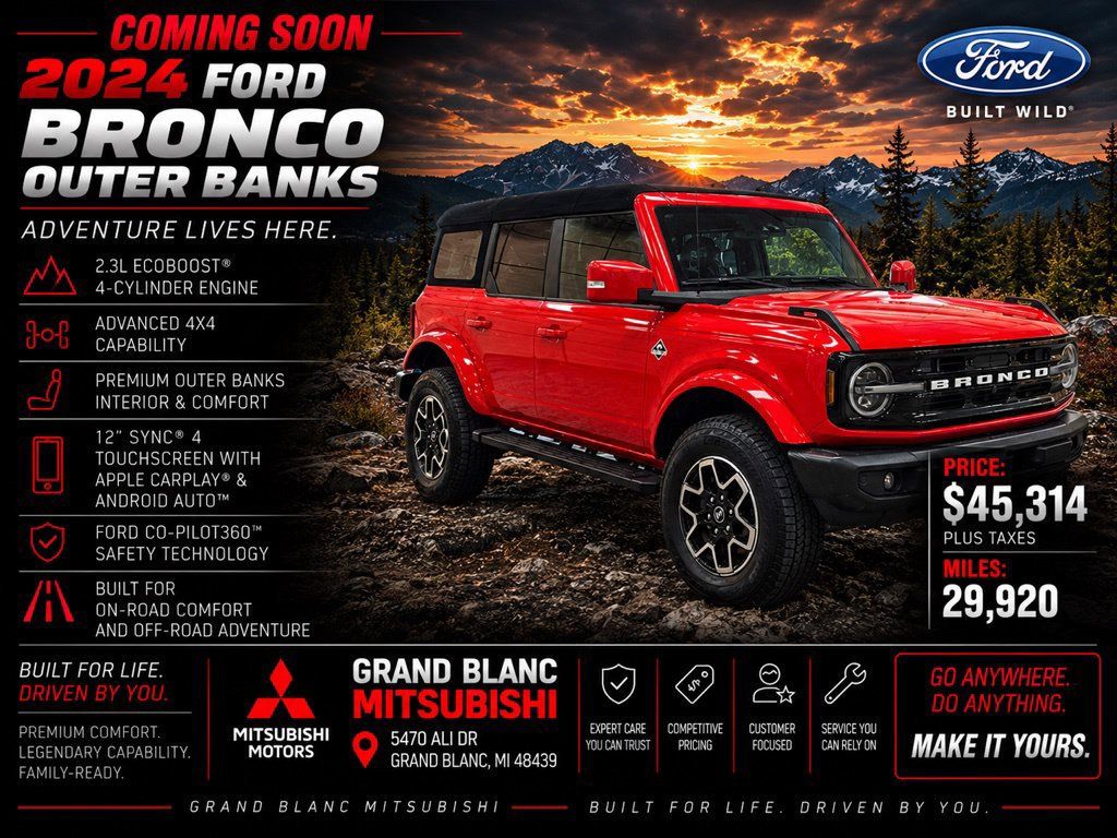 Used 2024 Ford Bronco Outer Banks AWD/4WD image 22