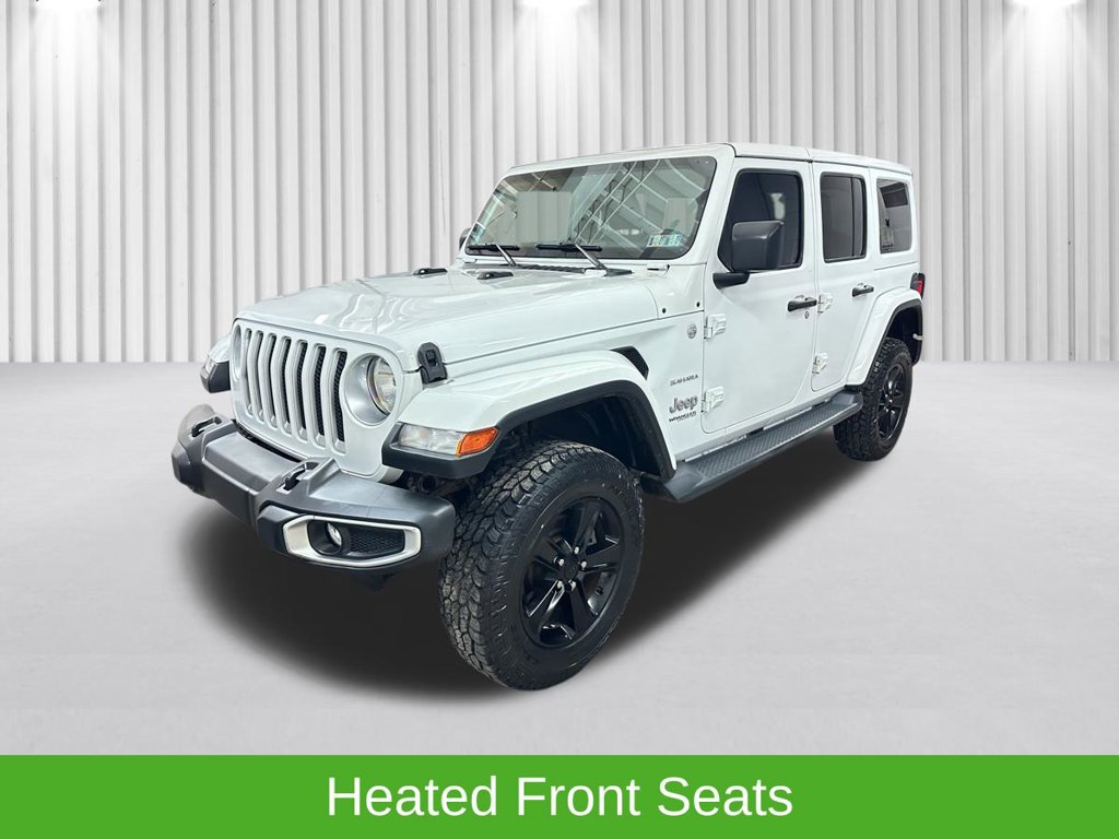 Used 2019 Jeep Wrangler Unlimited Sahara w/ Uconnect 4C Nav & Sound Group AWD/4WD image 13