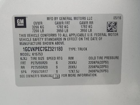 Used 2016 Chevrolet Silverado 1500 Custom w/ Custom Convenience Package AWD/4WD image 33