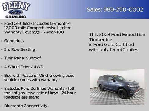 Certified 2023 Ford Expedition Timberline AWD/4WD image 5