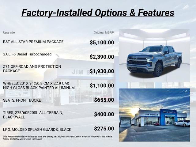 New 2026 Chevrolet Silverado 1500 RST w/ RST All Star Premium Package AWD/4WD image 7