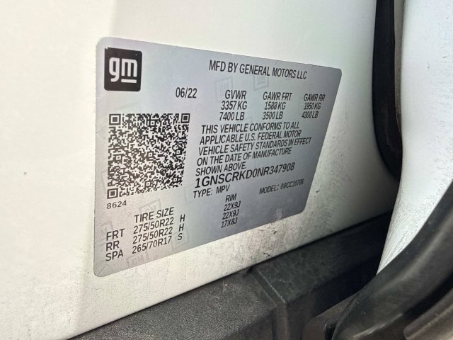 Used 2022 Chevrolet Tahoe RST w/ Luxury Package RWD image 37