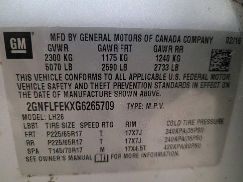 Used 2016 Chevrolet Equinox LT w/ Convenience Package AWD/4WD image 33