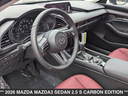 New 2026 MAZDA MAZDA3 Carbon AWD/4WD image 7