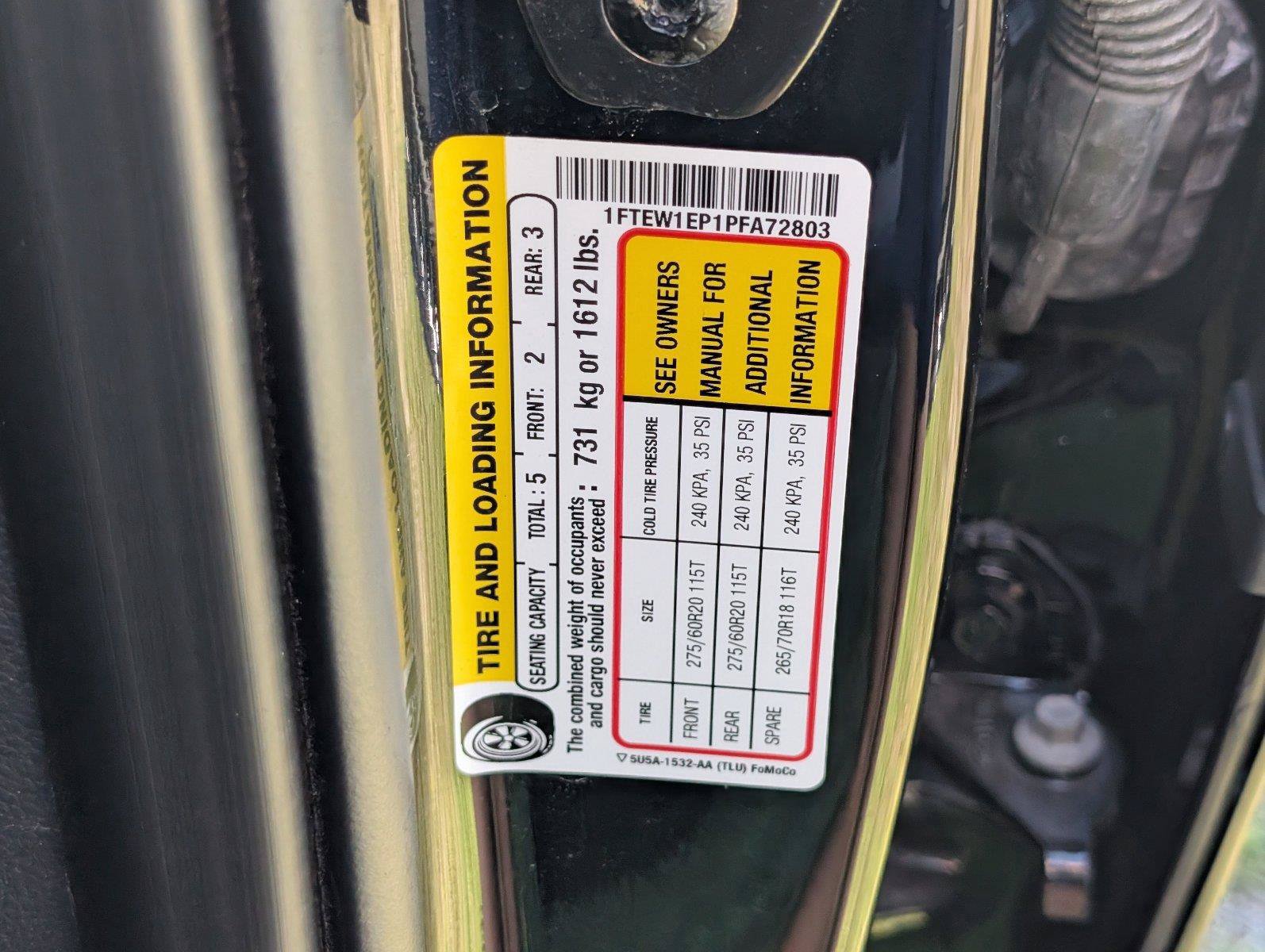Used 2023 Ford F150 XLT w/ Equipment Group 302A High AWD/4WD image 16