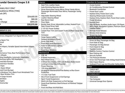 Used 2014 Hyundai Genesis 3.8 image 10