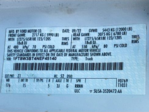 Used 2022 Ford F350 XL w/ STX Appearance Package image 26