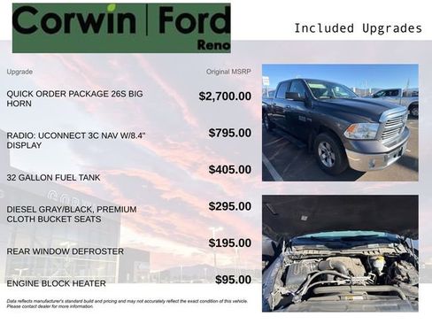 Used 2017 RAM 1500 Big Horn image 3