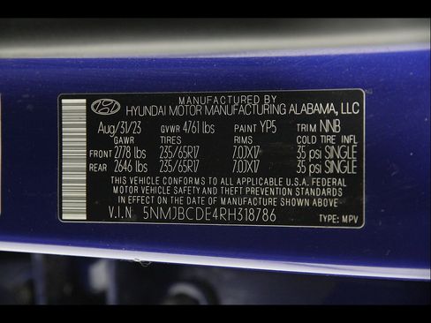 Certified 2024 Hyundai Tucson SEL AWD/4WD image 21