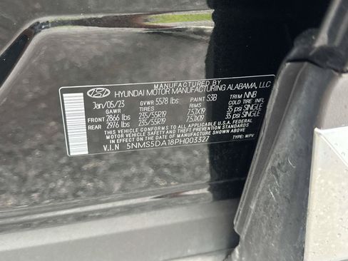 Certified 2023 Hyundai Santa Fe Limited AWD/4WD image 31