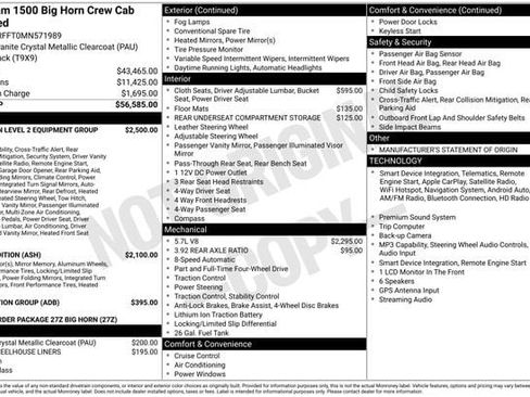 Used 2021 RAM 1500 Big Horn AWD/4WD image 19