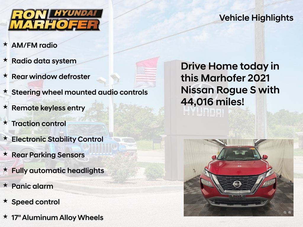 Used 2021 Nissan Rogue S FWD image 7