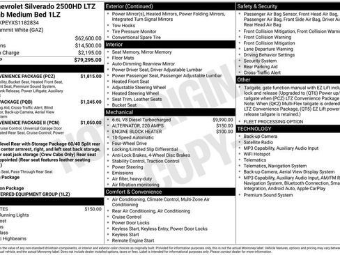 Used 2025 Chevrolet Silverado 2500 LTZ w/ LTZ Convenience Package AWD/4WD image 12