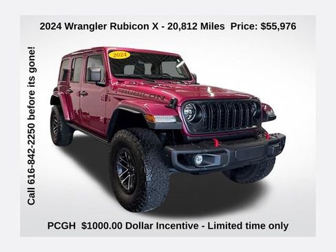 Used 2024 Jeep Wrangler Unlimited Rubicon image 1