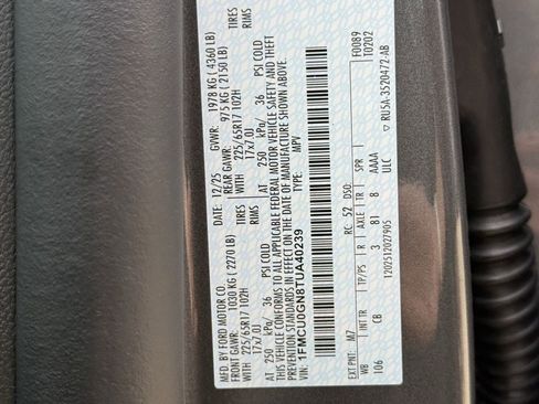 New 2026 Ford Escape Active image 53