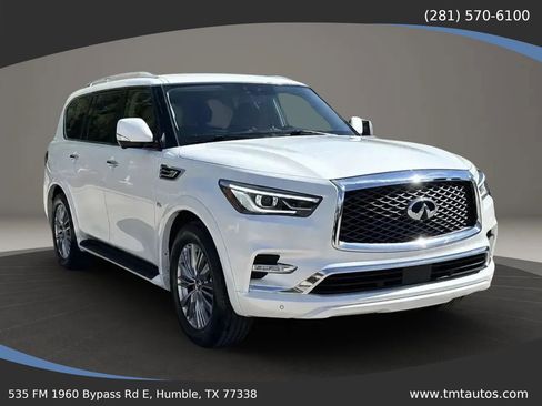 Used 2019 INFINITI QX80 Luxe w/ All-Season Package RWD image 1