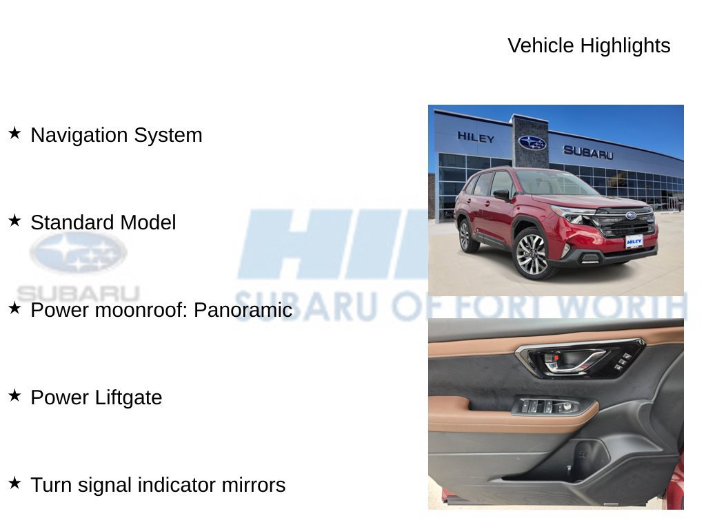 New 2026 Subaru Forester Touring AWD/4WD image 5