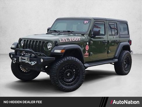 Used 2021 Jeep Wrangler Unlimited Sport AWD/4WD image 1