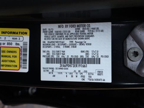 Used 2014 Ford Fusion SE FWD image 45