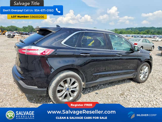Used 2019 Ford Edge Titanium w/ Class II Trailer Tow Package AWD/4WD image 4