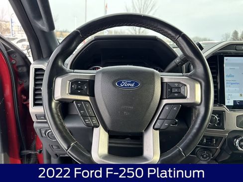 Used 2022 Ford F250 Platinum w/ Snow Plow Prep Package image 17