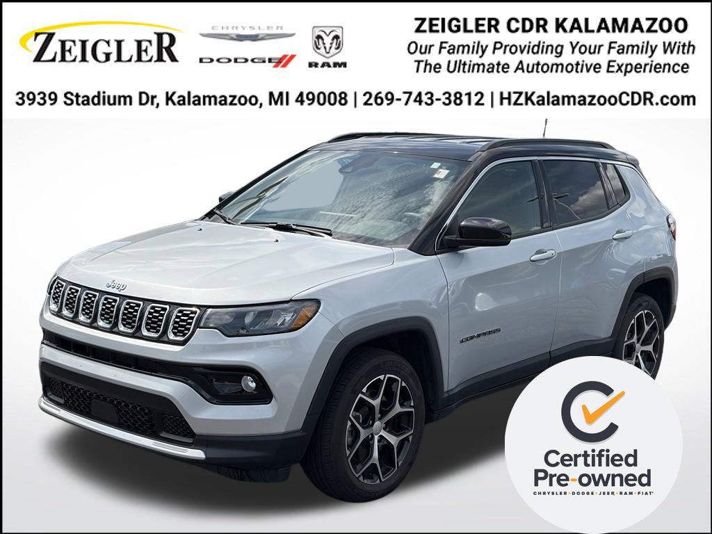 Certified 2024 Jeep Compass Limited AWD/4WD image 1