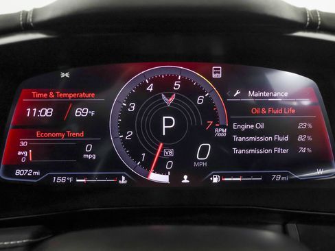 Used 2023 Chevrolet Corvette Stingray Preferred Cpe w/ Battery Protection Package RWD image 28