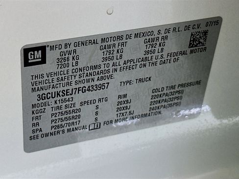 Used 2015 Chevrolet Silverado 1500 LTZ Z71 w/ LTZ Plus Package image 36