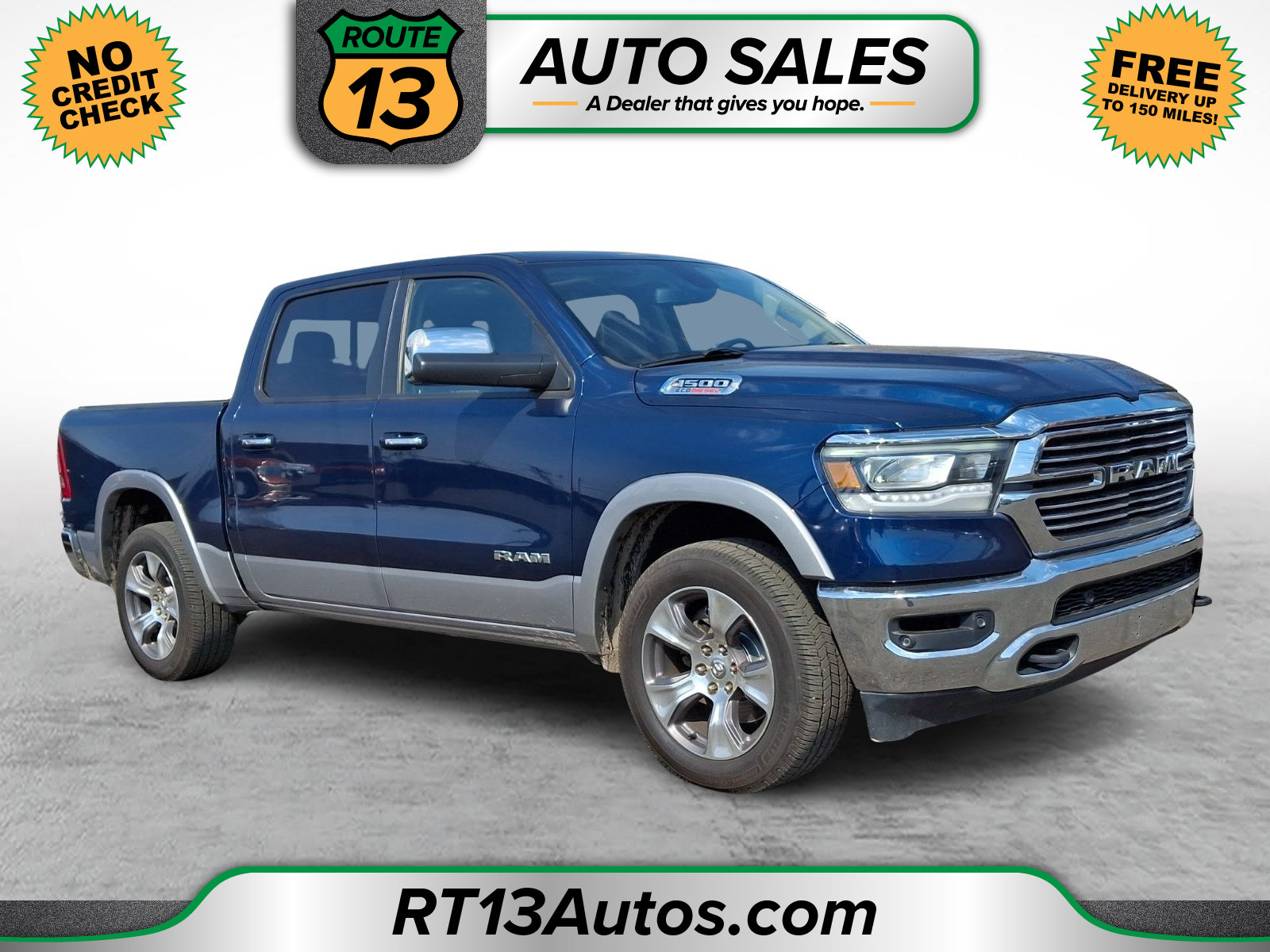 Used 2020 RAM 1500 Laramie AWD/4WD image 1