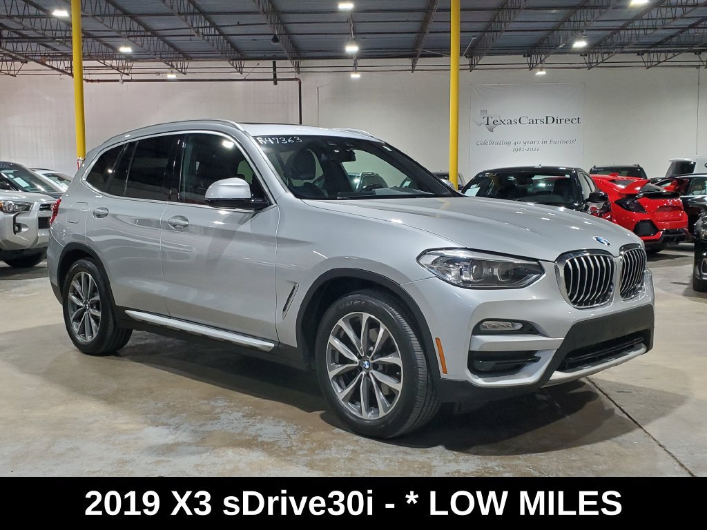Used 2019 BMW X3 sDrive30i w/ Convenience Package RWD image 3