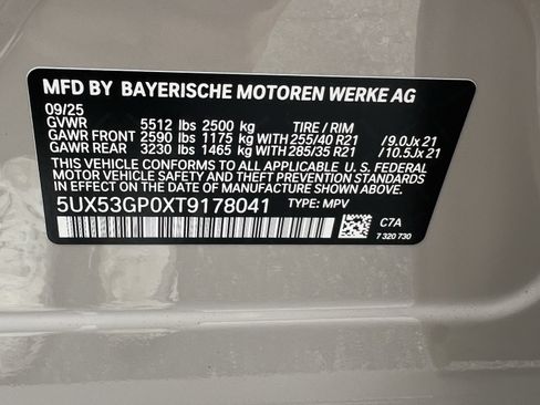 Used 2026 BMW X3 xDrive30i w/ Premium Package AWD/4WD image 37