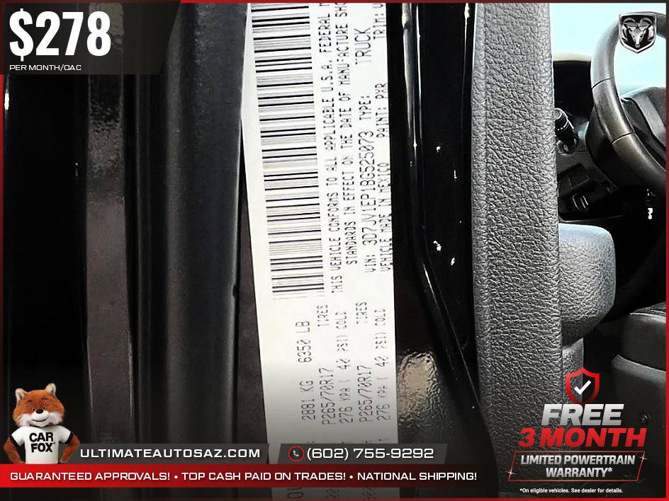 Used 2011 RAM 1500 ST w/ ST Popular Equipment Group AWD/4WD image 47