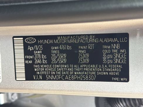 Used 2023 Hyundai Tucson SEL w/ Convenience Package AWD/4WD image 37
