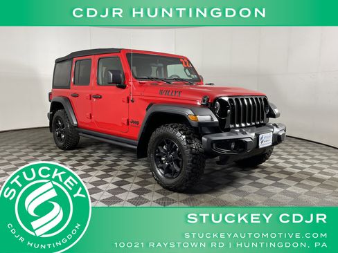 Used 2022 Jeep Wrangler Unlimited Sport image 1