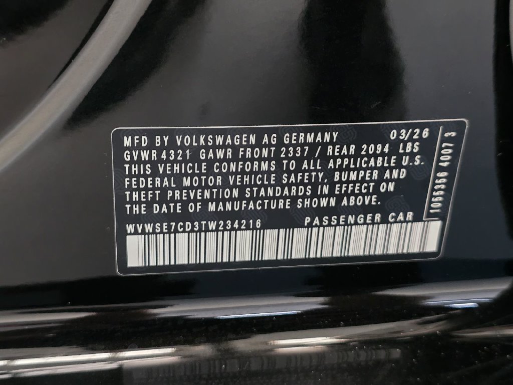 New 2026 Volkswagen GTI SE FWD image 32