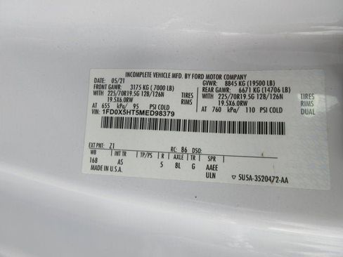 Used 2021 Ford F550 4x4 SuperCab Super Duty image 43
