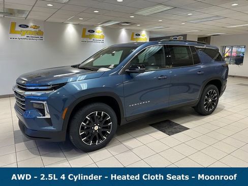 New 2026 Chevrolet Traverse LT w/ Sun and Wheel Package AWD/4WD image 2